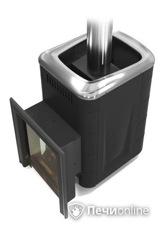 Печь для бани на газу TMF Уренгой Мини 2018 Inox БСЭ антрацит в Шымкенте